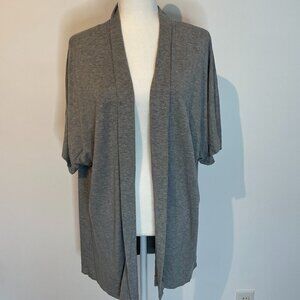Soma Gray Short Sleeve Shrug size L/XL